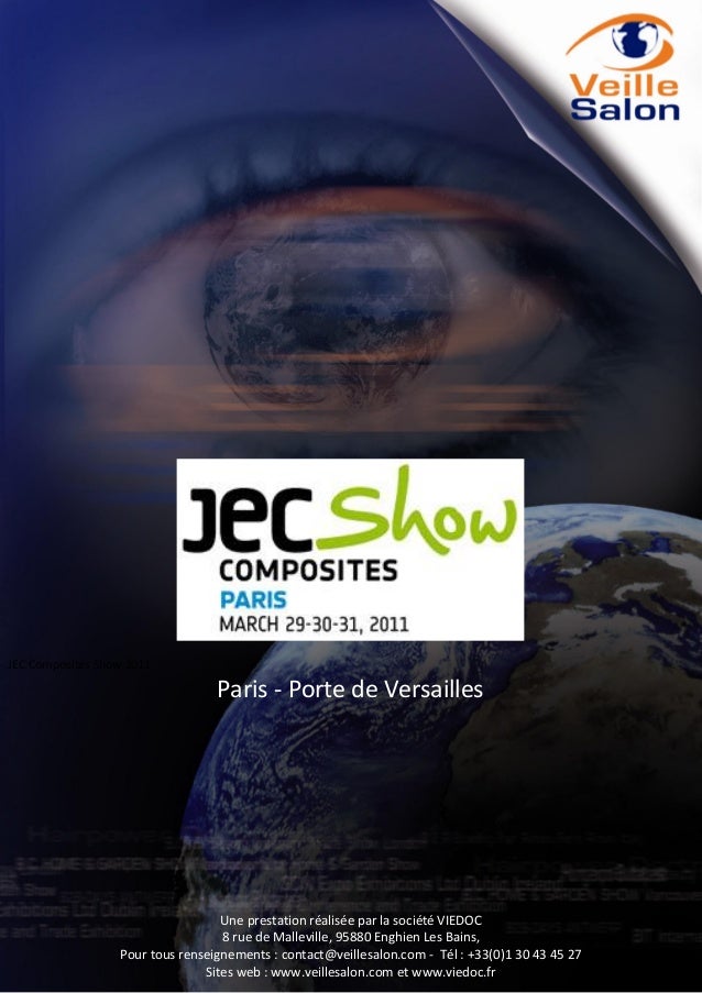 Jec Composites Show Paris 2011 Intelligence Report