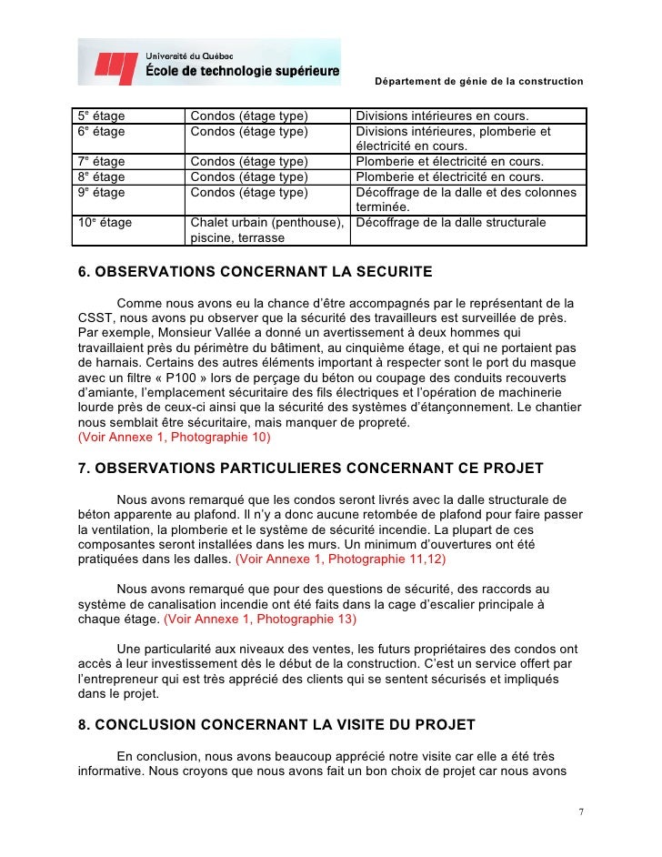Rapport De Visite De Chantier[1]Photographies Copy