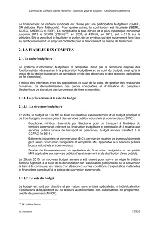 Commue de Conflans-Sainte-Honorine – Exercices 2008 et suivants – Observations définitives
S2-2160235/BB 16/126
Les propos...