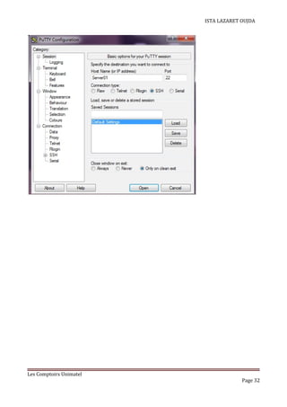 ISTA LAZARET OUJDA
Les Comptoirs Unimatel
Page 32
 