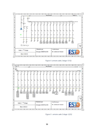 55
Figure 4: armoire salle 2 étage 1(1/2)
Figure 5 : armoire salle 2 étage 1(2/2)
 