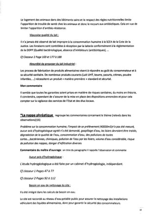 Rapport enquête publique