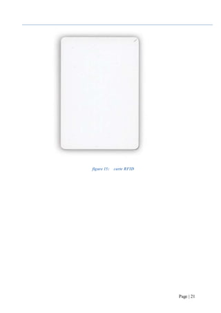 Page | 21
figure 15: carte RFID
 