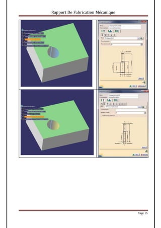 Rapport De Fabrication Mécanique
Page 15
 