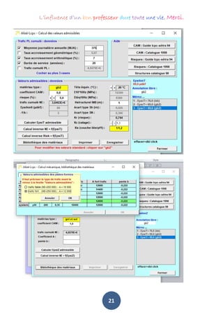L’influence d’un bon professeur dure toute une vie. Merci.
21
 