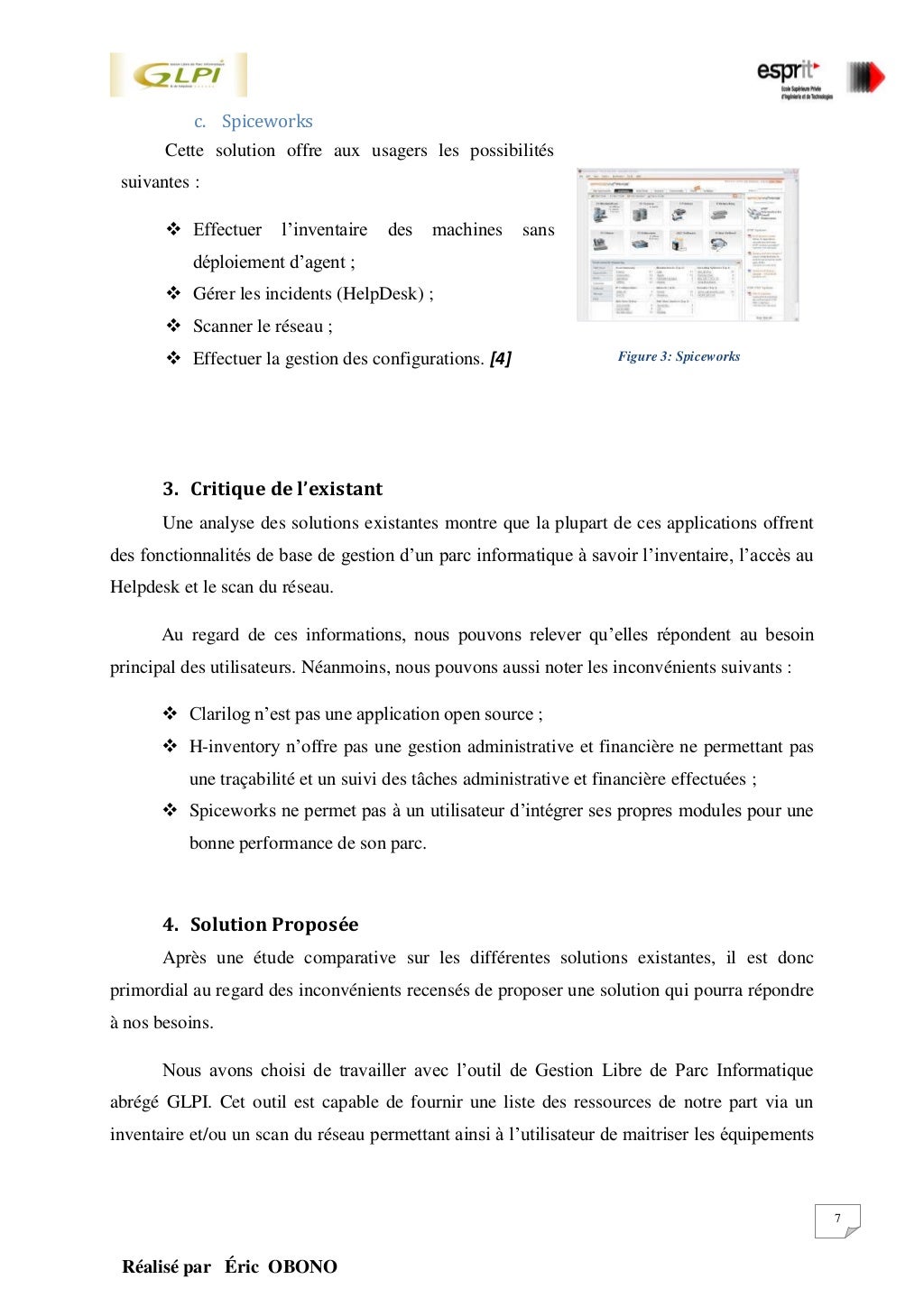 Rapport PFE Gestion de Parc Informatique