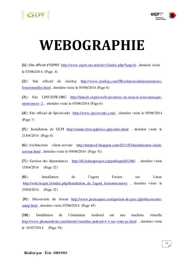 Webographie Example Exemple De Webographie : Comment faire une webographie sur Word – FUZGTU