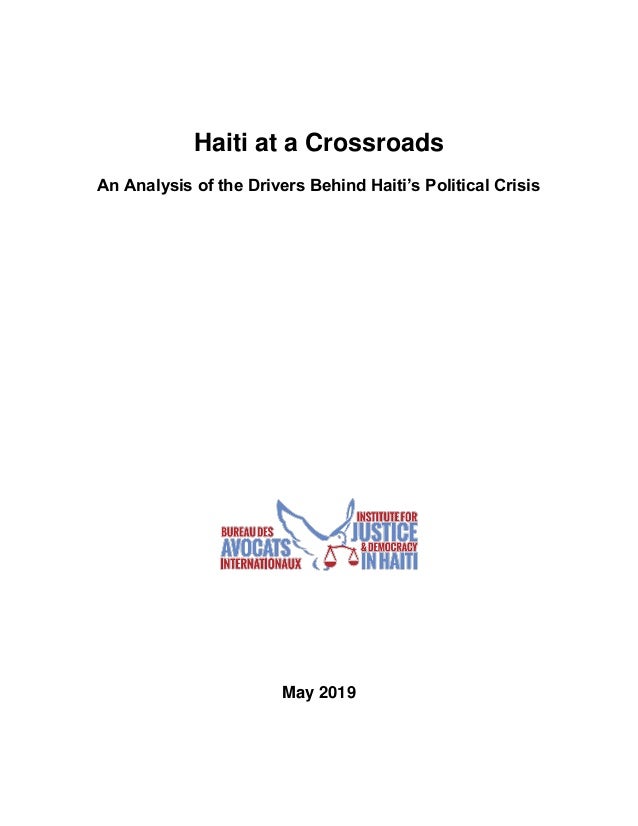 Rapport De La Fondation Aristide Sur La Situation En Haiti