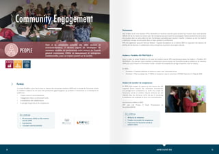 25
24 RAPPORT D’ACTIVITÉ 2020
PEOPLE
Le projet Part&Act a pour but la mise en relation des entreprises membres d’IMS avec le monde de l’économie sociale
et solidaire. L’objectif est de nouer des partenariats gagnant-gagnant qui profitent à l’association et à l’entreprise en
améliorant :
•	 l’impact social et environnemental,
•	 l’engagement dans la communauté locale,
•	 la mobilisation des collaborateurs,
•	 le partage d’expertise et de compétences.
Face à la complexité actuelle des défis sociaux et
environnementaux, il devient urgent de développer de
nouveaux modèles de partenariats entre acteurs de l’intérêt
général (communes, ONGs et associations) et entreprises
traditionnelles, pour un impact positif sur la société.
Community Engagement
Part&Act
<
•	 50 associations, ONGs ou SIS, membres
associés d’IMS
•	 4 partenariats
•	 12 projets culturels présentés
En chiffres
En 2020, deux ateliers de quatre et trois heures ont été
organisés durant lesquels des volontaires d’entreprises
ont partagé leurs compétences au profit d’un projet de
l’économie sociale et solidaire. Quatre missions ont été
réalisées dans des domaines variés tels que le marketing,
la satisfaction des employés, le droit et la communication.
Les structures aidées en 2020 :
ATP asbl, Life Project 4 Youth, Tricentenaire et
SecondHand4KIDS
Ateliers de transfert de compétences
•	 40 heures de volontariat
•	 2 ateliers de transfert de compétences
•	 4 structures de l’économie sociale et
solidaire aidées
En chiffres
Ateliers « Part&Act EN PRATIQUE »
Dans le cadre du projet Part&Act et du statut de membre associé, IMS Luxembourg propose des ateliers « Part&Act EN
PRATIQUE ». Ces derniers visent à faciliter la collaboration entre le secteur de l’économie sociale et solidaire et les membres
d’IMS pour plus d’impact et d’innovation sociale : transfert de compétences, partage d’expertise, mise en relation…
En 2020 :
•	 Formation « Conduites addictives et monde du travail » avec l’associationArcus,
•	 Formation « Mise en pratique des 17 ODDs en entreprise » avec le consortium d’ONGD Zesumme fir d’Agenda 2030.
Dès le début de la crise sanitaire, IMS a demandé aux membres associés quels seraient leurs besoins dans cette période
difficile, afin de les mettre en contact avec des entreprises qui pourraient les accompagner. Quatre partenariats ont pu être
mis en place dans ce cadre, allant du don d’ordinateurs portables pour pouvoir travailler à distance, au don de matériel
créatif pour occuper les plus petits dans un foyer pendant le confinement.
IMS s’est également associé à Esch-sur-Alzette - Capitale Européenne de la Culture 2022 en organisant des sessions de
pitches afin de favoriser la collaboration entre entreprises et porteurs de projets culturels.
Partenariats
 