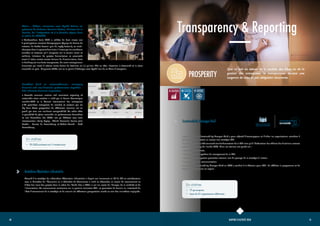 41
40 RAPPORT D’ACTIVITÉ 2020
« Ambassadeur Paris 2024 », athlète de haut niveau aux
5 participations aux Jeux Paralympiques (équipe de France de
natation, de basket fauteuil puis de rugby fauteuil), ce multi-
champion dans le sport et dans la vie s’illustre par les nombreux
combats et victoires qu’il remporte sur le terrain social et
solidaire. Initiateur de projets humanitaires et associatifs
visant à lutter contre toutes formes de discrimination, dont
le handicap est une forte composante.Un serial entrepreneur
humaniste qui invite à refuser toute forme de fatalisme et n’a qu’une idée en tête : favoriser la fraternité et le vivre-
ensemble en paix. Cinquante CEOs ont eu le plaisir d’échanger avec Ryadh lors de ce dîner d’exception.
Dîner – Débat 
: rencontre avec Ryadh Sallem en
présence de Madame Corinne Cahen, Ministre de la
Famille, de l’Intégration et à la Grande région dans
le cadre du LSF2020
« Towards common metrics and consistent reporting of
sustainable value creation » initié par le Forum économique
mondial-WEF et le Conseil international des entreprises
(120 premières entreprises du monde) et soutenu par les
Big Four. Cette proposition de référentiel commun est un
grand pas vers une meilleure comparabilité. Ce cadre offre
la possibilité de gérer ensemble les performances financières
et non financières. Les CEOs ont pu débattre avec trois
intervenantes : Emily Bayley - World Economic Forum, Julie
Becker - Bourse de Luxembourg et Valérie Arnold - PwC
Luxembourg.
Breakfast Club en visioconférence 
: managing
financial and non-financial performance together -
The ultimate business imperative
•	 93 CEOs présents sur 3 rendez-vous
En chiffres
Associé à la stratégie de « Troisième Révolution Industrielle » depuis son lancement en 2016, IMS en collaboration
avec le Ministère de l’Économie et la Chambre de Commerce a initié en décembre un travail de recensement et
d’état des lieux des projets dans le cadre de l’étude dite « Rifkin » sur les sujets de l’énergie, de la mobilité et de
l’alimentation. Ce recensement continuera sur le premier trimestre 2021 et permettra de fournir un instantané de
l’état d’avancement de la stratégie et de nourrir les réflexions prospectives menés au sein des ministères impliqués. 
Troisième Révolution Industrielle
<
PROSPERITY
Que ce soit au niveau de la société, des États ou de la
gestion des entreprises, la transparence devient une
exigence de mise et une obligation récurrente.
Sustainability Manager Club
<
Transparency & Reporting
Lancé fin 2019, le Sustainability Manager Club a pour objectif d’accompagner et d’aider les organisations membres à
développer et à mettre en œuvre leur stratégie RSE.
Le premier atelier a été consacré aux fondamentaux de la RSE ainsi qu’à l’élaboration des thèmes des 4 ateliers suivants
prévus tout au long de l’année 2020. Ainsi, les ateliers ont porté sur :
• les parties prenantes,
• la stratégie et le système de management de la RSE,
• l’implication des parties prenantes internes lors du passage de la stratégie à l’action,
• le reporting et la communication.
Le succès du Sustainability Manager Club en 2020 a conduit à la décision pour 2021 de rééditer le programme et de
lancer un programme en anglais.
•	 77 participants
•	 Issus de 57 organisations différentes
En chiffres
 