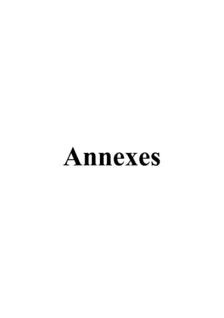 Annexes
 