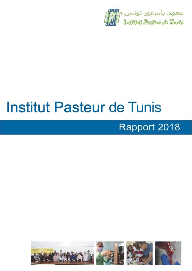 Rapport D Activite De L Institut Pasteur De Tunis 18 Rapport D Activite De L Institut Pasteur De Tunis 18