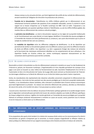 Culture Acte 2 - rapport Lescure