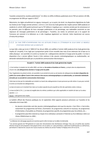 Culture Acte 2 - rapport Lescure