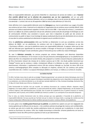 Culture Acte 2 - rapport Lescure