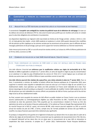 Culture Acte 2 - rapport Lescure