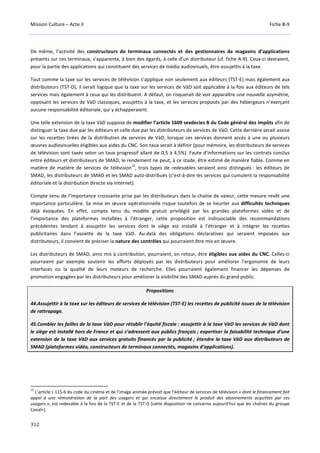 Culture Acte 2 - rapport Lescure