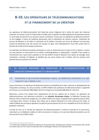 Culture Acte 2 - rapport Lescure