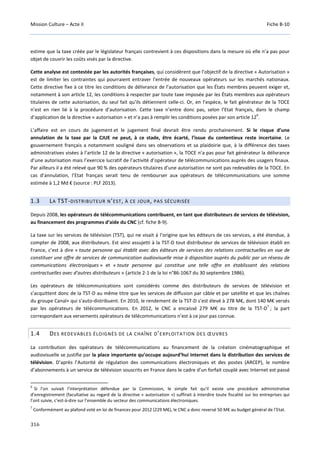 Culture Acte 2 - rapport Lescure