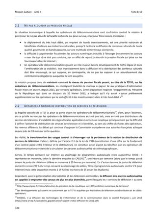 Culture Acte 2 - rapport Lescure