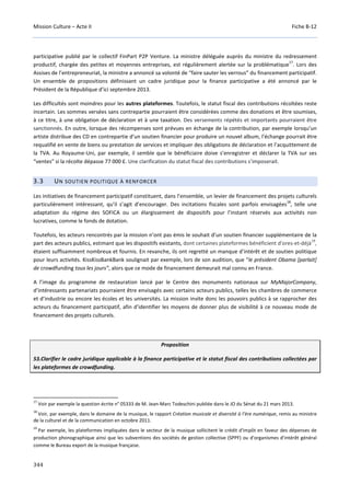 Culture Acte 2 - rapport Lescure