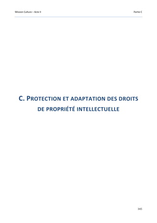 Culture Acte 2 - rapport Lescure