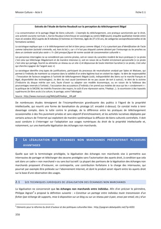 Culture Acte 2 - rapport Lescure