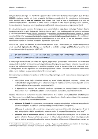 Culture Acte 2 - rapport Lescure