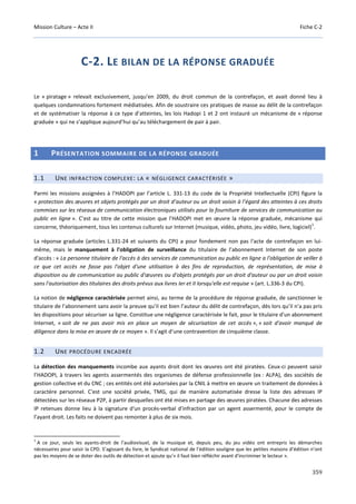 Culture Acte 2 - rapport Lescure