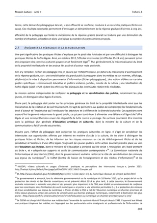 Culture Acte 2 - rapport Lescure