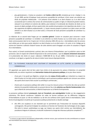 Culture Acte 2 - rapport Lescure