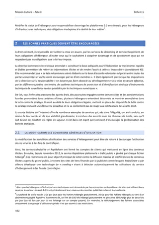 Culture Acte 2 - rapport Lescure