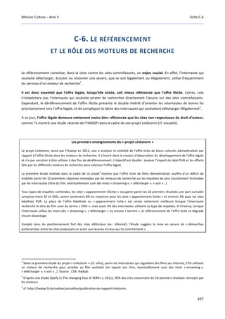 Culture Acte 2 - rapport Lescure