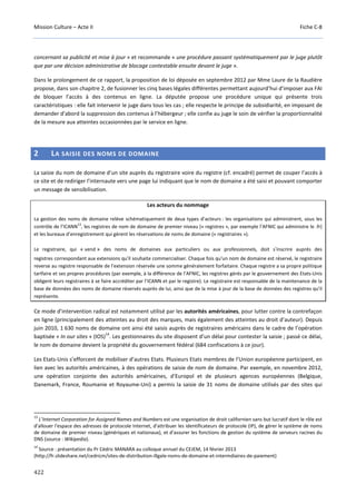 Culture Acte 2 - rapport Lescure