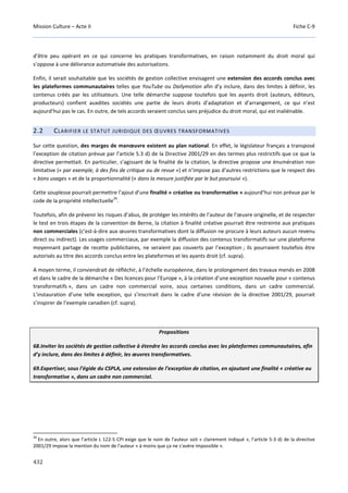 Culture Acte 2 - rapport Lescure