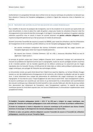 Culture Acte 2 - rapport Lescure