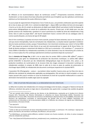 Culture Acte 2 - rapport Lescure