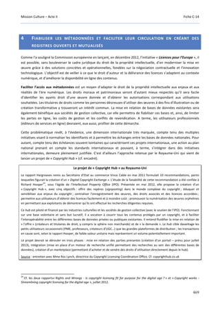 Culture Acte 2 - rapport Lescure