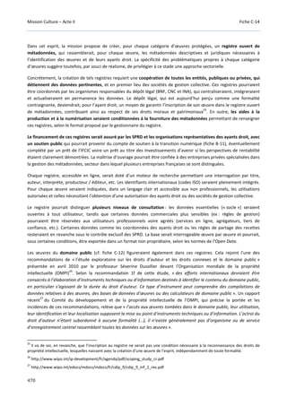 Culture Acte 2 - rapport Lescure