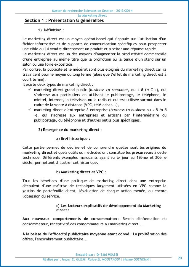 Rapport marketing  cas de SMAP