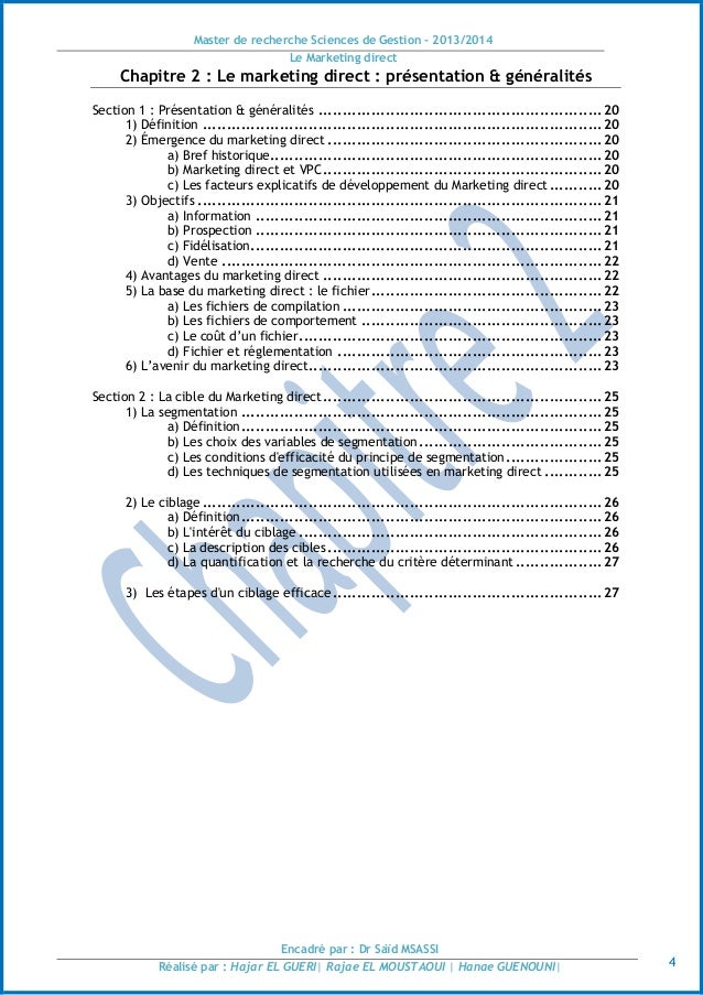Rapport marketing  cas de SMAP