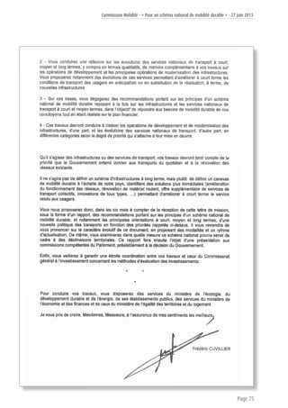Commission Mobilité - « Pour un schéma national de mobilité durable » - 27 juin 2013
Page 75
 