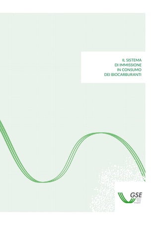 IL SISTEMA
DI IMMISSIONE
IN CONSUMO
DEI BIOCARBURANTI
 