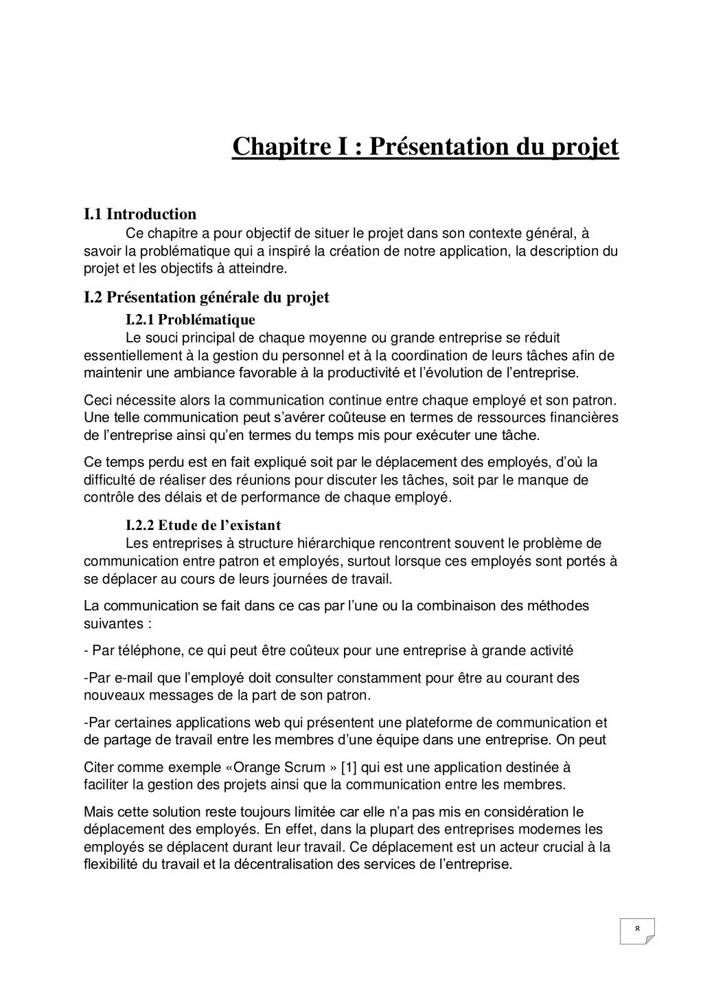 Rapport de projet de fin d'année