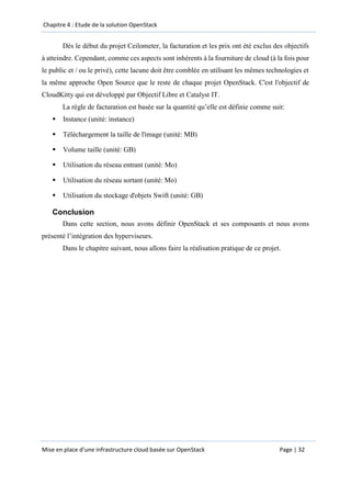 Mise en place d'une infrastructure basée sur OpenStack | PDF