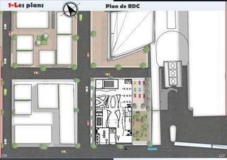 Plan de RDC
1-Les plans
127
126
 