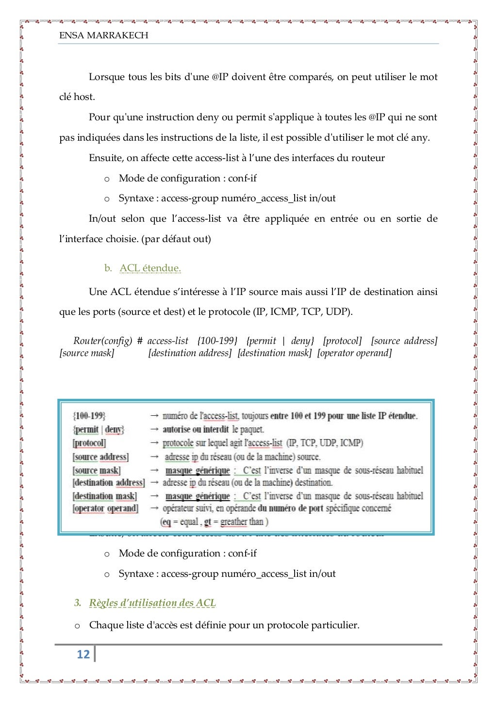 Rapport projet