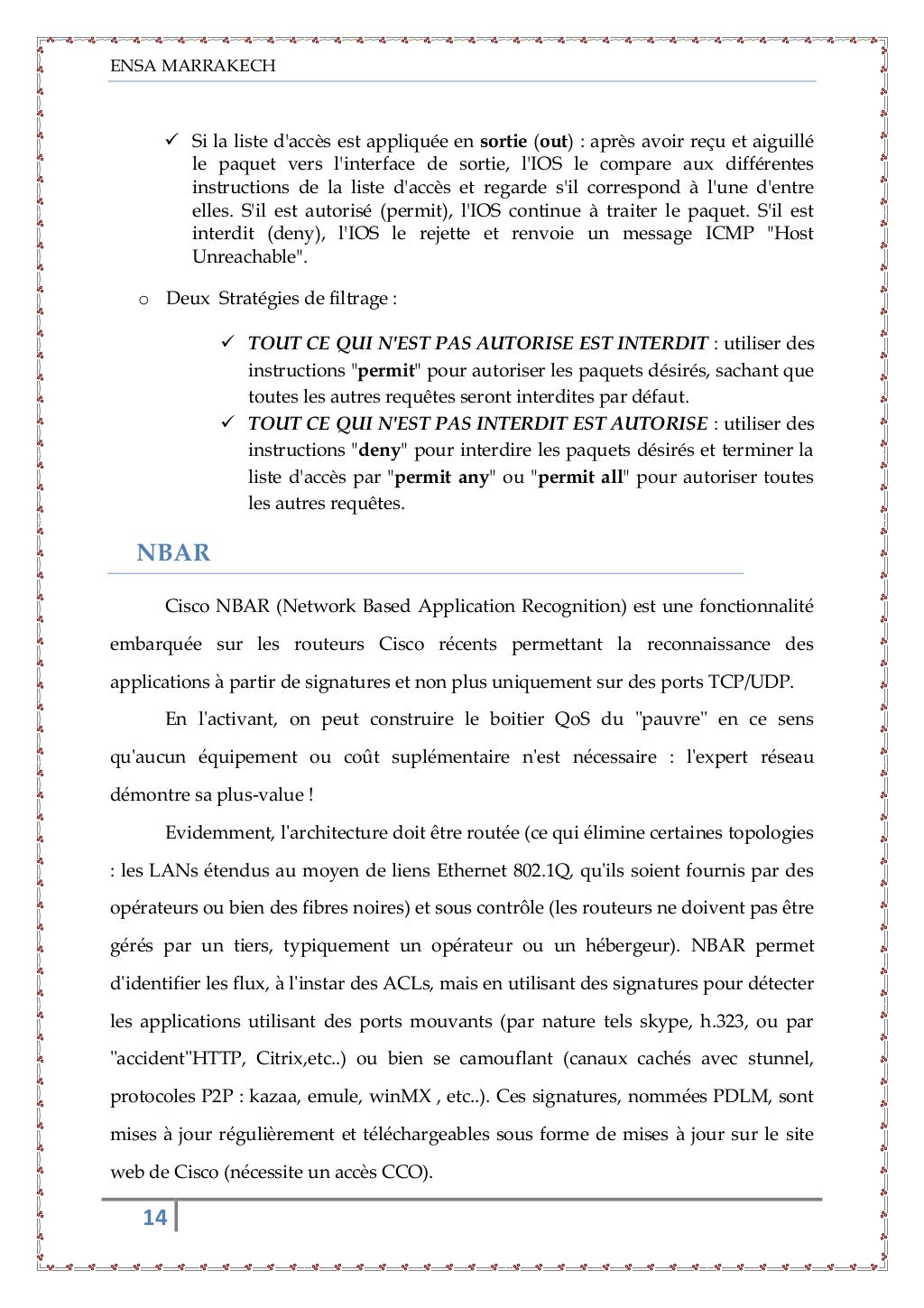 Rapport projet