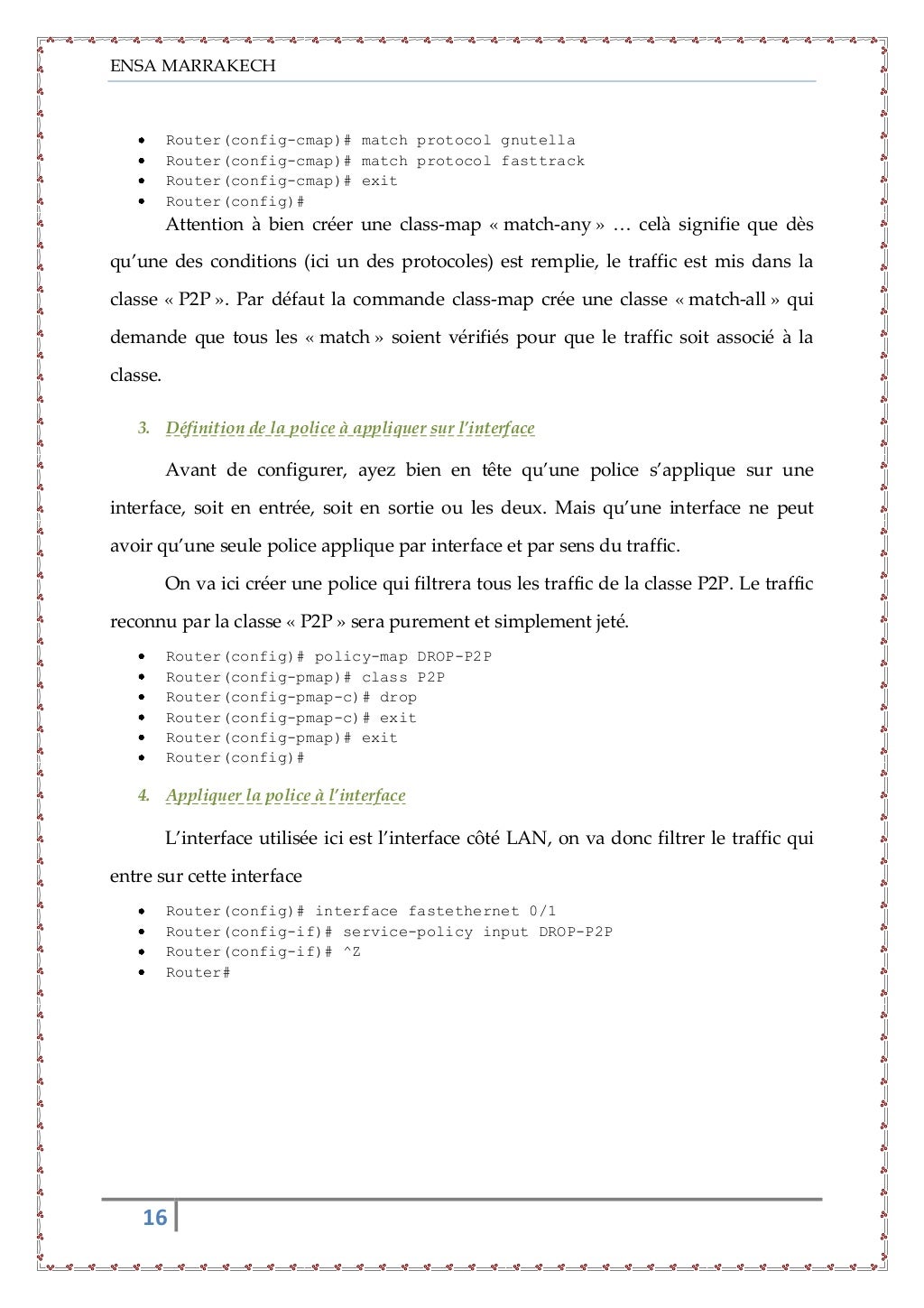 Rapport projet