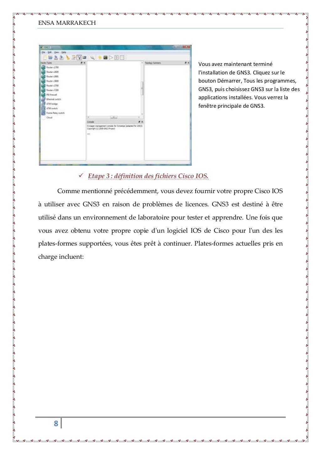 Rapport projet